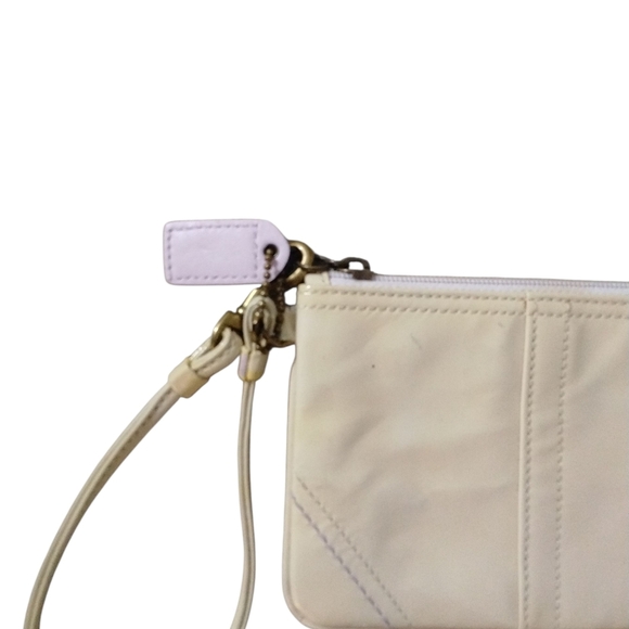 Coach Pink and Silver Clutch Wristlet - Picture 5 of 12